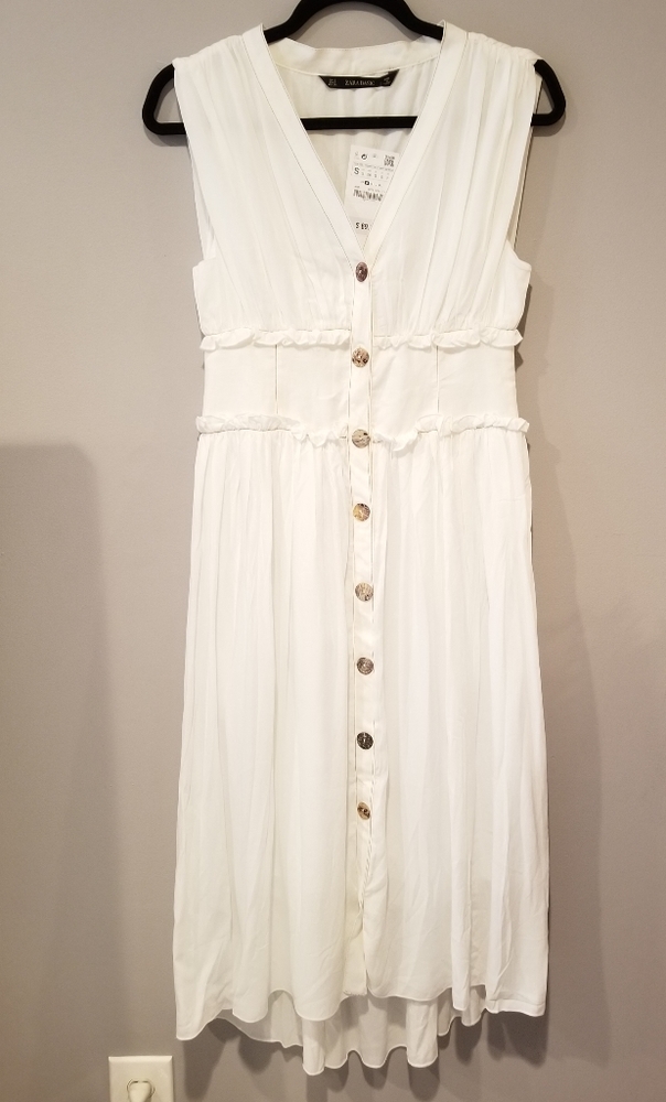 Zara Button Down Dress